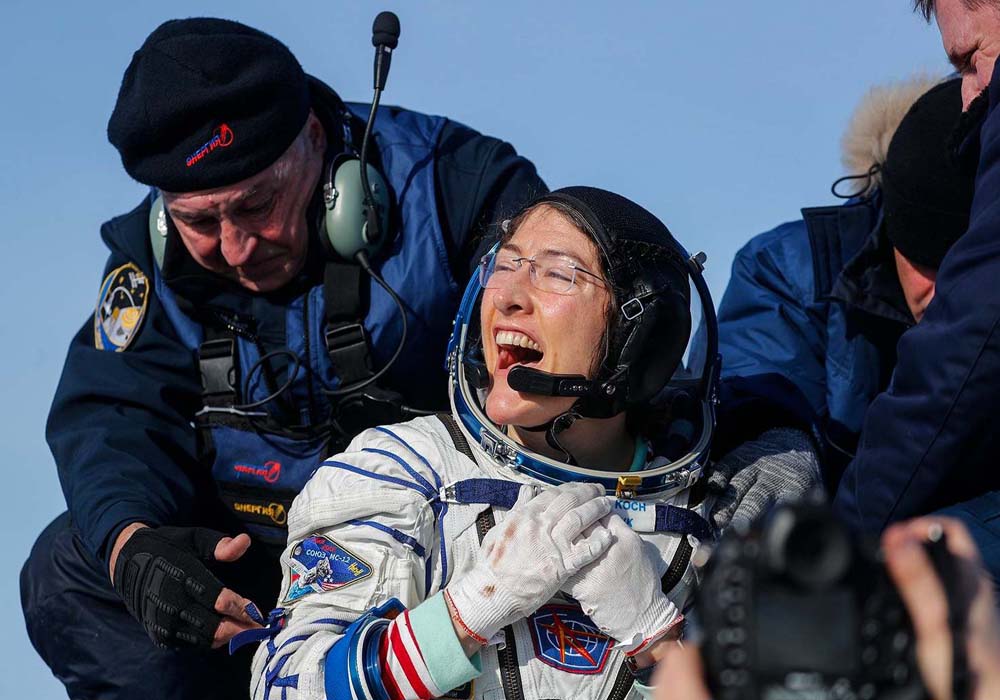 महिला अंतरिक्ष यात्री क्रिस्टीना कोच ने रचा इतिहास, सबसे लंबे समय तक अंतरिक्ष में रहने का बनाया रिकॉर्ड