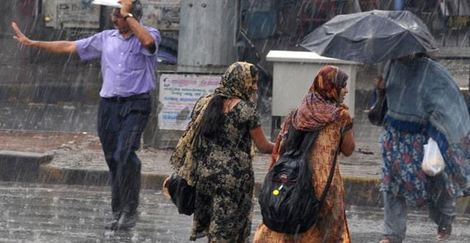 उत्तर भारत के साथ ही मध्य भारत के राज्यों में बारिश की संभावना