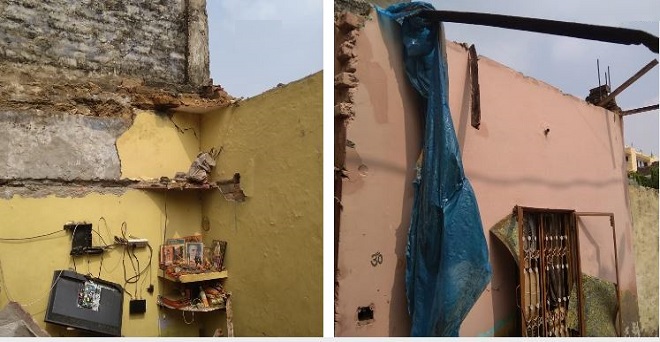 गाजियाबाद के बाद अब दिल्ली के द्वारका में गिरा मकान, 2 लोगों की मौत, 3 घायल