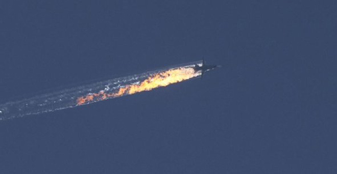 तुर्की ने रूसी सैन्य विमान को मार गिराया