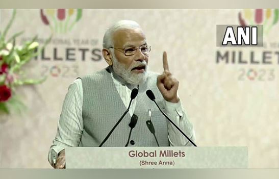 ग्लोबल मिलेट्स सम्मेलन में बोले प्रधानमंत्री मोदी, मोटा अनाज खाद्य सुरक्षा की चुनौतियों से निपटने में मदद कर सकता है