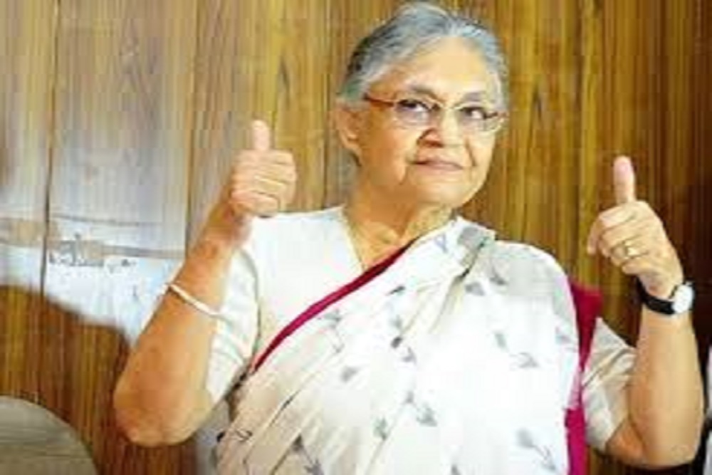 पूर्व मुख्यमंत्री शीला दीक्षित को मिली दिल्ली कांग्रेस की कमान