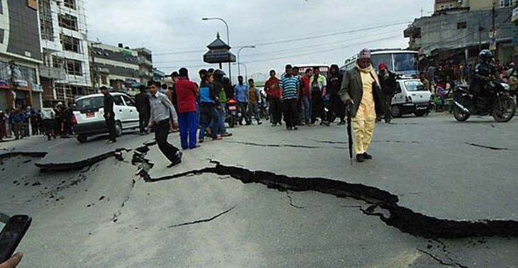 भारत में भूकंप से 66 लोग मरे, कई घायल