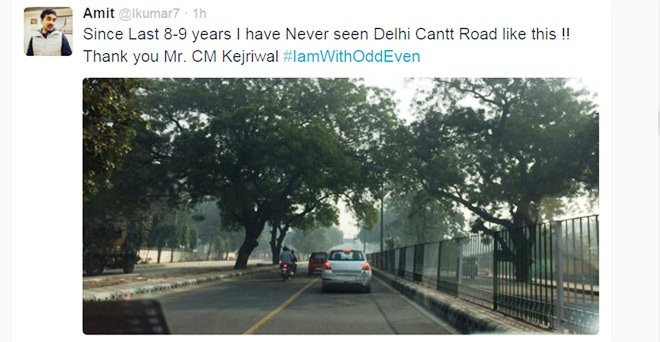 सम-विषम योजना ने कैसे बदली दिल्‍ली, बताएंगे ये 10 ट्वीट