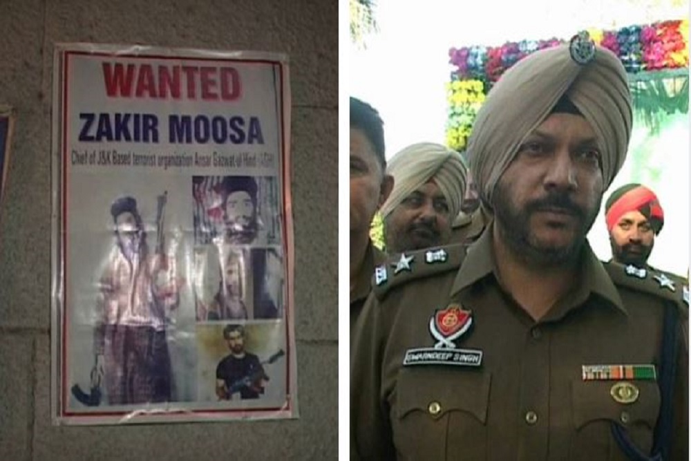 आतंकियों के घुसने की खबर से हड़कंप, पंजाब पुलिस ने जारी किया जाकिर मूसा का पोस्टर