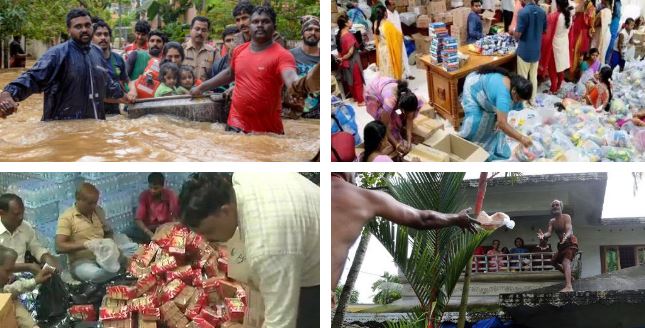 केरल में बाढ़ पीड़ितों की मदद के लिए भेजे गए सामान से हटाई गई IGST और कस्टम ड्यूटी