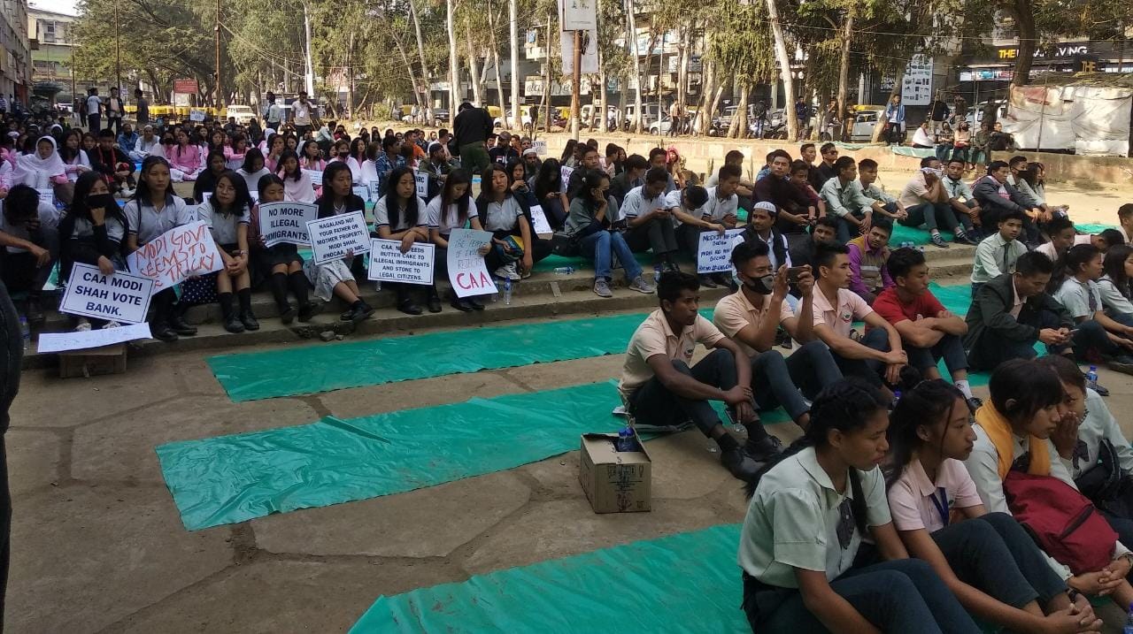 नागालैंड: सीएए के खिलाफ फिर उठी आवाज, छात्र संगठन ने कहा- किसी भी विदेशी को अपनी जमीन पर नहीं देंगे बसने