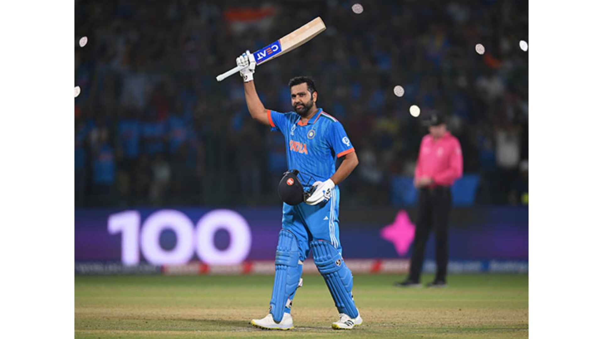 विश्व कप: रोहित शर्मा की आतिशी पारी की बदौलत भारत ने अफगानिस्तान को रौंदा, कप्तान ने तोड़े बड़े रिकॉर्ड