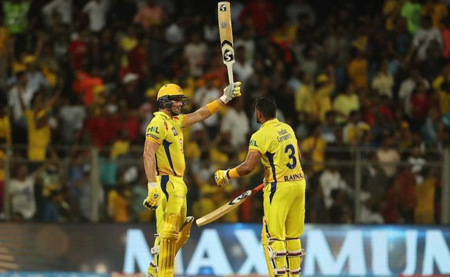 चेन्नई सुपर किंग्स तीसरी बार आईपीएल चैंपियन, हैदराबाद को 8 विकेट से हराया