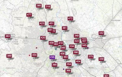 दिवाली के दिन दिल्ली की हवा 'बेहद खराब', हालात और बिगड़ने की आशंका