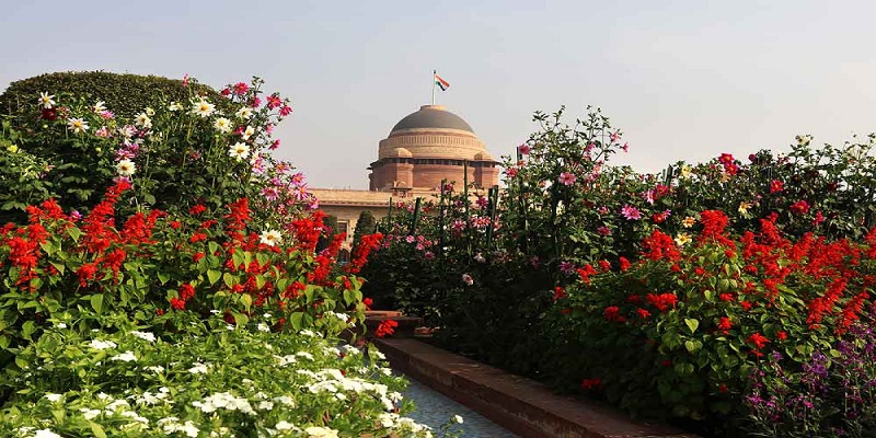 दिल्ली  के राष्ट्रपति भवन में मुगल गार्डन का बदला गया नाम, अब अमृत उद्यान के नाम से जाना जाएगा