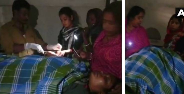 बिहार में जब टॉर्च की रोशनी से डॉक्टर ने किया महिला का ऑपरेशन, देखें वीडियो