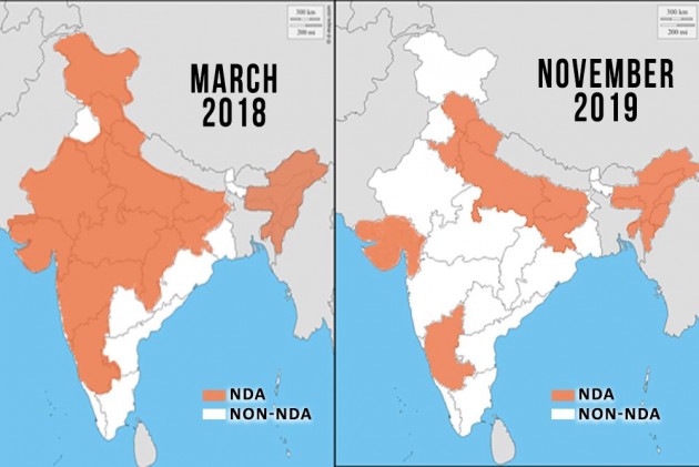 अपने मजबूत गढ़ खोती भाजपा, महाराष्ट्र ताजा बानगी