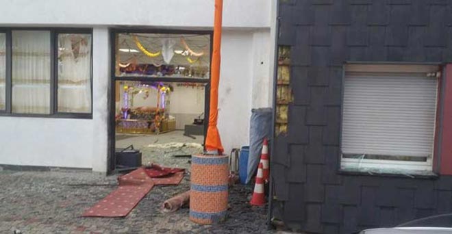 जर्मनी में गुरूद्वारे में विस्फोट, तीन घायल