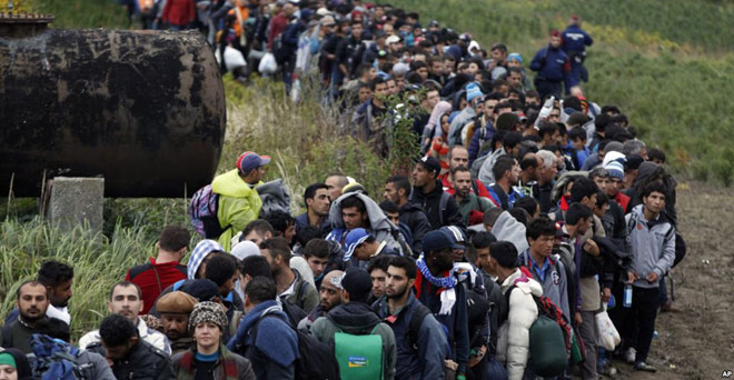 तेजी से बढ़ रही है यूरोपीय देशों में शरण मांगने वालों की संख्या