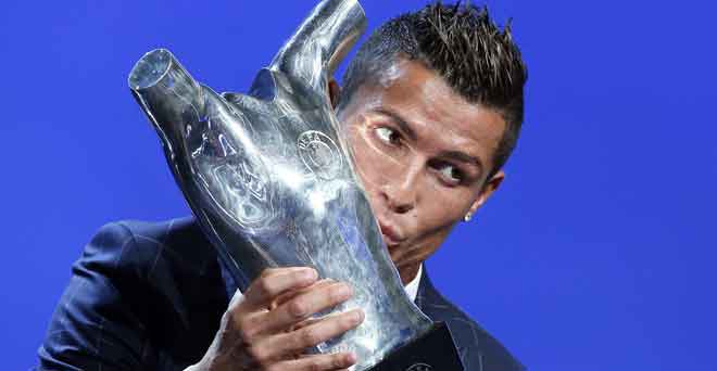 रोनाल्डो यूरोप के सर्वश्रेष्ठ फुटबालर