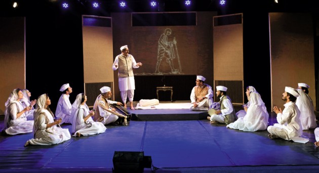 नाटक में गांधी
