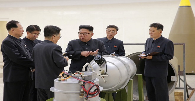 उत्तर कोरिया ने किया हाइड्रोजन बम का परीक्षण, भूंकप के झटकों से हिला इलाका