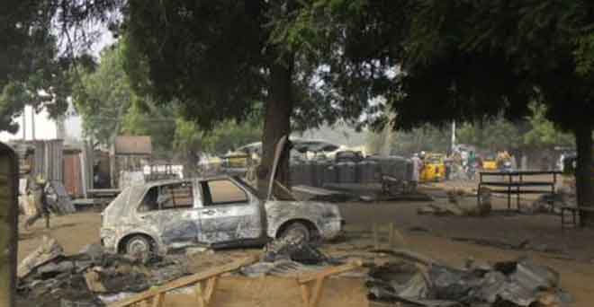 नाइजीरिया में आत्मघाती विस्फोट, 45 मरे,