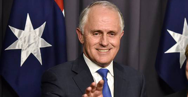आस्ट्रेलिया: मैल्कम टर्नबुल ने दूसरी बार प्रधानमंत्री के तौर पर लिया शपथ