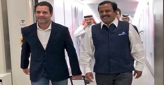 राहुल गांधी के बहरीन दौरे पर भाजपा का तंज, कहा- ‘पीएम मोदी की कर रहे हैं नकल’