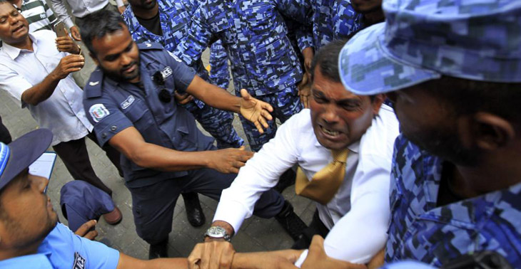 मालदीव: पूर्व राष्ट्रपति नशीद पर एक और प्रहार