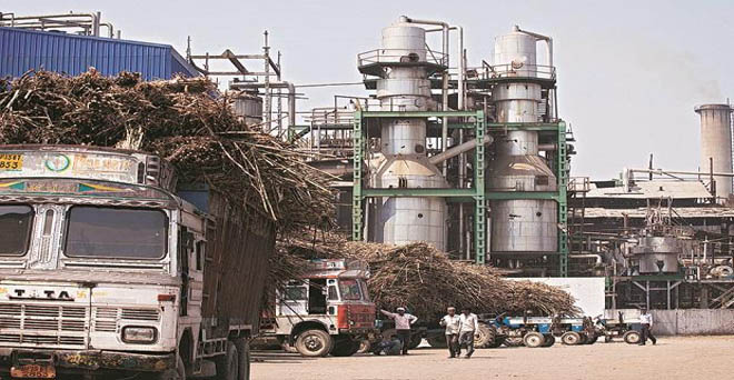 पेराई सीजन के पहले तीन महीनों में चीनी उत्पादन 30 फीसदी घटा, महाराष्ट्र और कर्नाटक में आई कमी