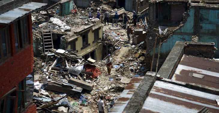 नेपाल में फिर आए भूकंप के झटके, अब तक 65 की मौत