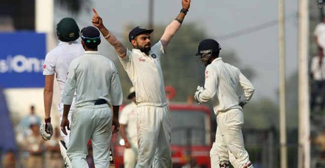 चौथा टेस्ट भी जीता भारत, दक्षिण अफ्रीका 143 पर सिमटी