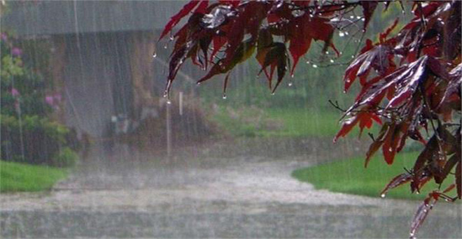 मध्य प्रदेश, मध्य महाराष्ट्र, राजस्थान तथा दक्षिणी गुजरात में बारिश होने का अनुमान