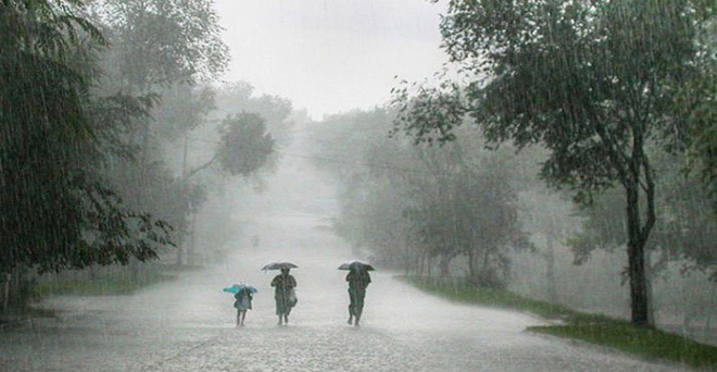 मध्य प्रदेश और उत्तर प्रदेश समेत देश के 13 राज्यों में तेज बारिश का अनुमान
