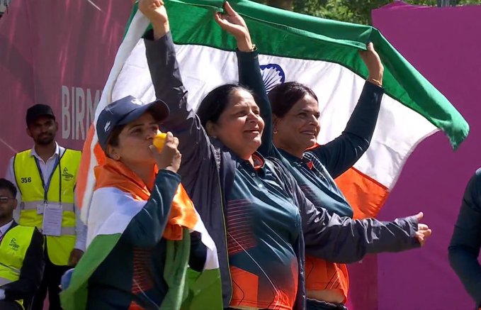 कॉमनवेल्थ गेम्स 2022ः भारत ने लॉन बॉल्स में पहली बार जीता गोल्ड, महिला टीम ने दक्षिण अफ्रीका को हराकर रचा इतिहास