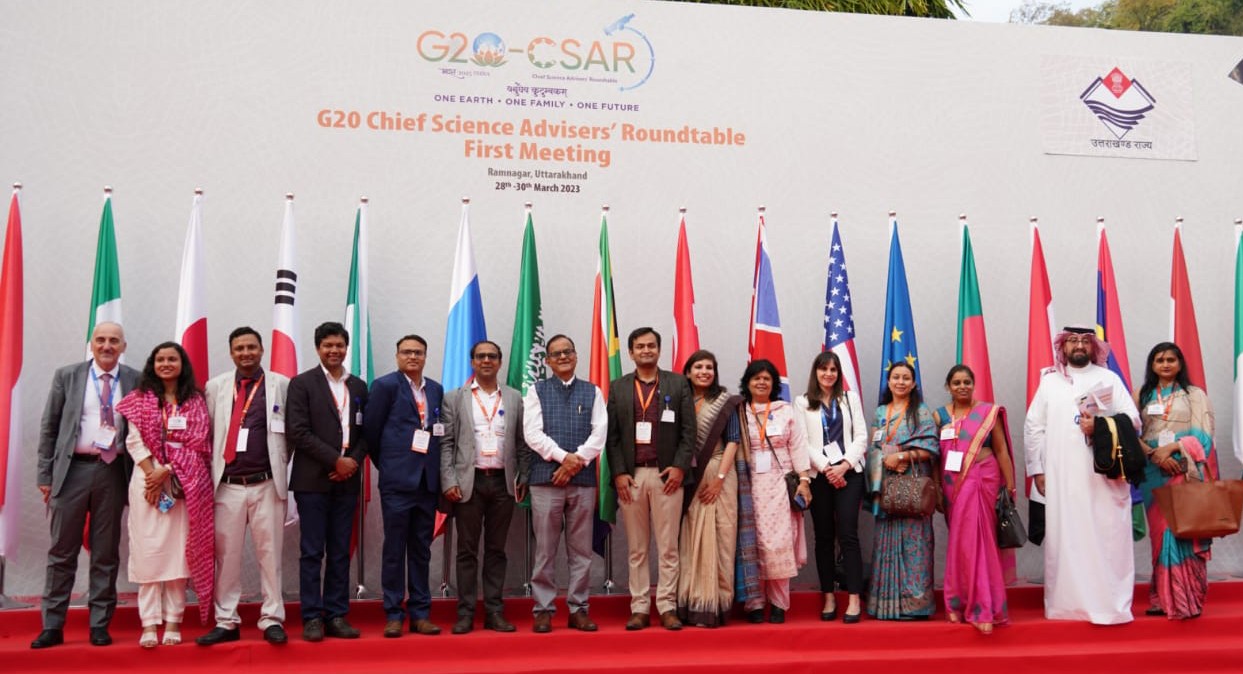 उत्तराखंड : जी-20 मुख्य विज्ञान सलाहकार गोलमेज सम्मेलन की पहली बैठक रामनगर में हुई आयोजित