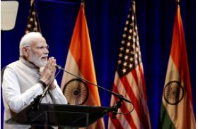 अमेरिका की उपराष्ट्रपति कमला हैरिस की उपलब्धि सभी महिलाओं के लिए प्रेरणा: प्रधानमंत्री मोदी