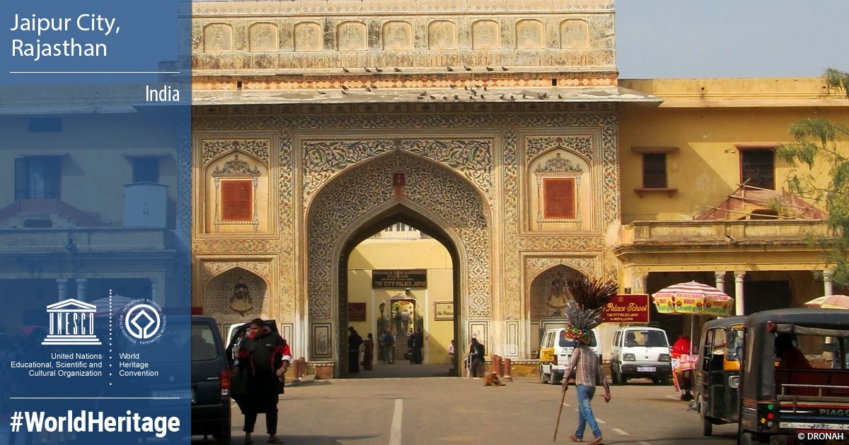 यूनेस्को विश्व धरोहर सूची में शामिल हुआ गुलाबी शहर जयपुर