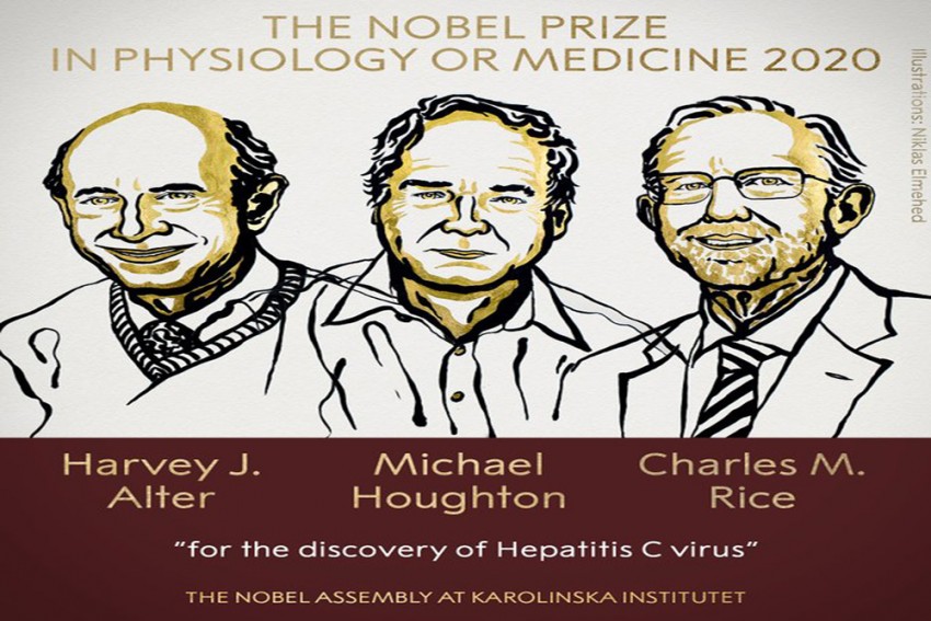 नोबेल पुरस्कार 2020 का ऐलान, चिकित्सा क्षेत्र में “हेपेटाइटिस-सी वायरस” की खोज करने वाले तीन वैज्ञानिकों को मिलेगा