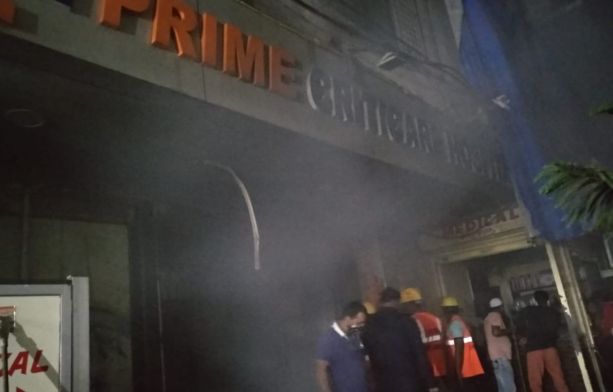 महाराष्ट्र: ठाणे के प्राइम क्रिटिकेयर अस्पताल में आग, 4 मरीजों की गई जान