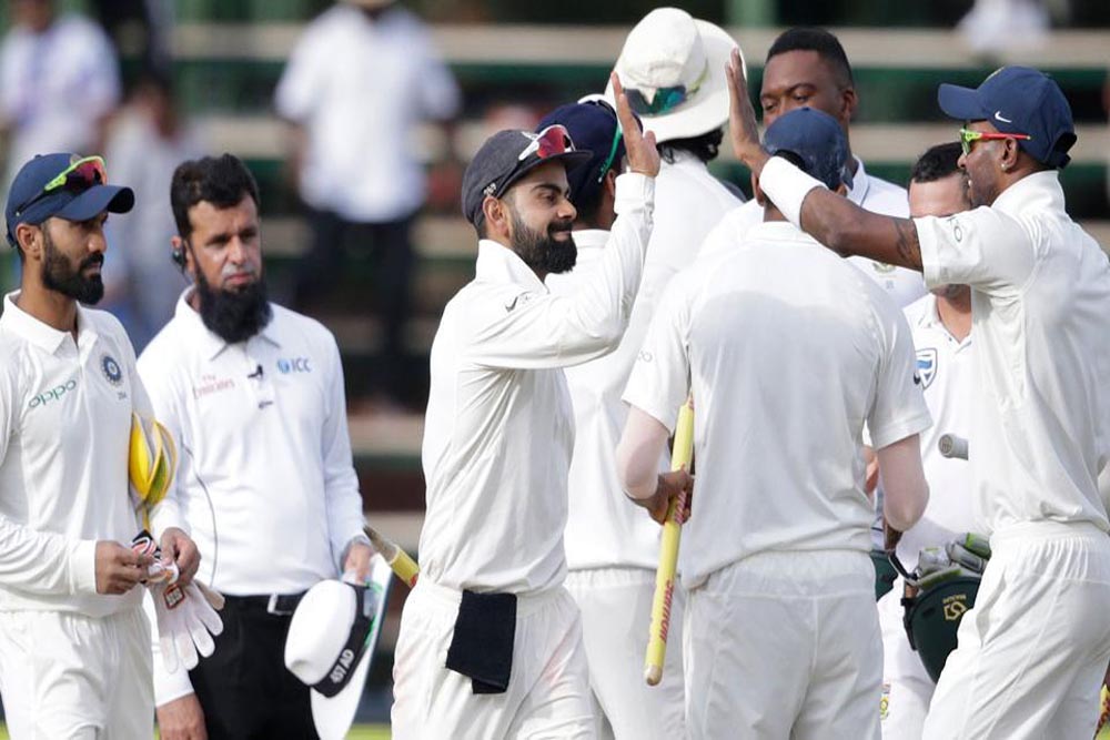 भारत ने दक्षिण अफ्रीका से 3-0 से जीती टेस्ट सीरीज, पहली बार किया वाइटवॉश