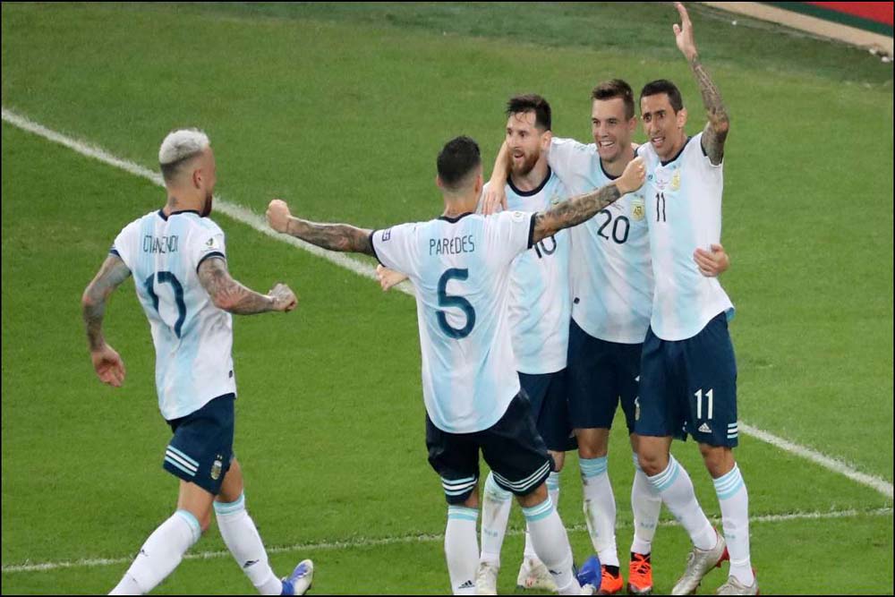 कोपा अमेरिका: अर्जेंटीना ने वेनेजुएला को 2-0 से हराया, सेमीफाइनल में ब्राजील से होगा सामना