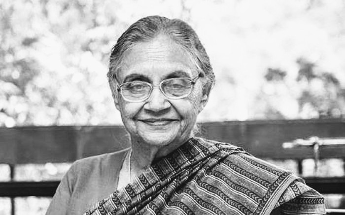 शीला दीक्षित (31 मार्च 1938 - 20 जुलाई 2019)