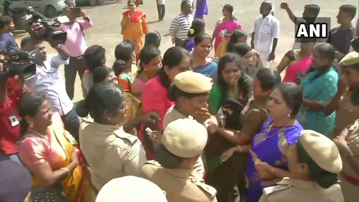 तमिलनाडु में सीएए के विरोध में प्रदर्शन, महिला कांग्रेस कार्यकर्ताओं और पुलिस में झड़प