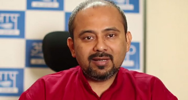 एमसीडी की हार: आप के प्रदेश संयोजक दिलीप पांडेय का इस्‍तीफा