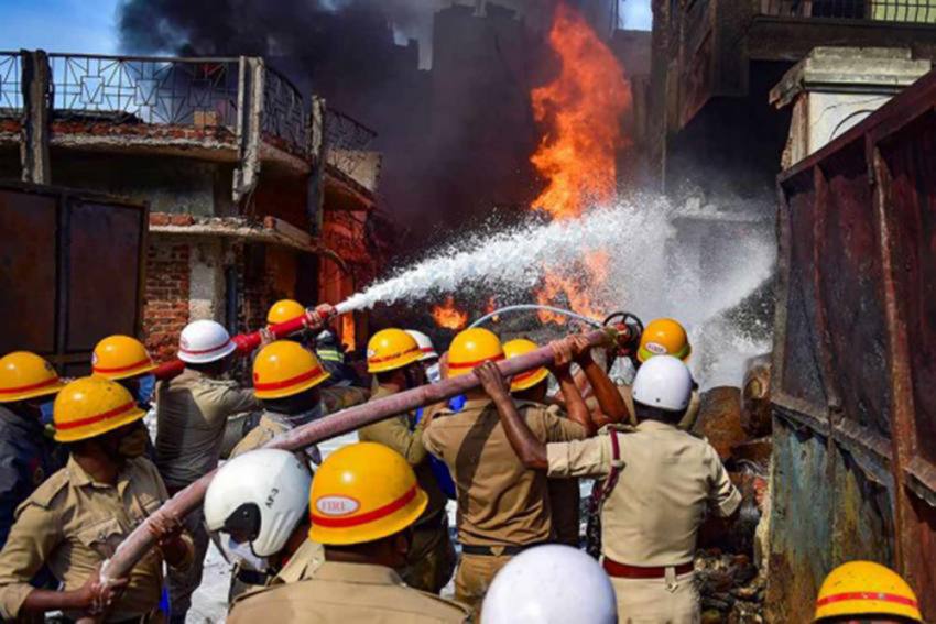 नागपुर : कोविड अस्पताल के आईसीयू वार्ड में लगी आग, चार लोगों की मौत