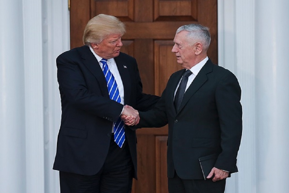 डोनाल्ड ट्रंप के फैसले से नाराज अमेरिकी रक्षा मंत्री जिम मैटिस ने दिया इस्तीफा