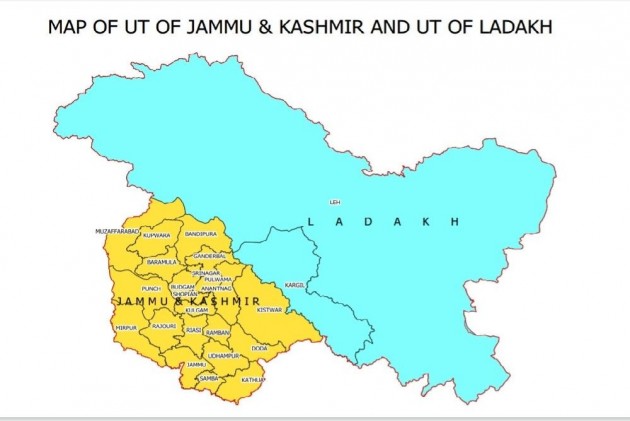 सरकार ने जारी किया देश का नया राजनीतिक नक्शा, नजर आए नए केंद्र शासित प्रदेश जम्मू-कश्मीर, लद्दाख