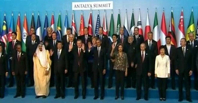 जी20 ने लिया आतंकवाद के खिलाफ वैश्विक कार्रवाई का संकल्‍प