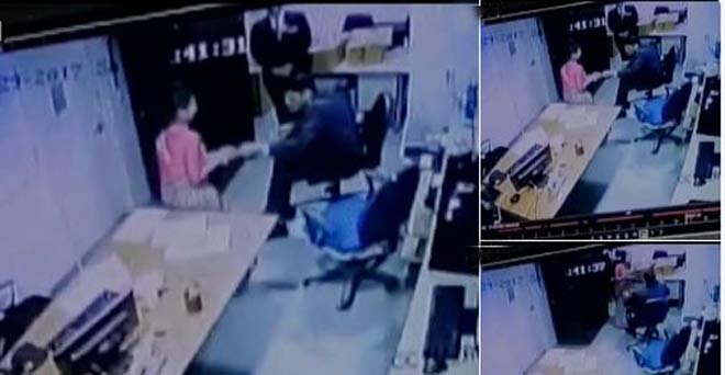 दिल्ली: 5 स्टार होटल में मैनेजर ने की महिला सहकर्मी के साथ छेड़छाड़, CCTV में कैद