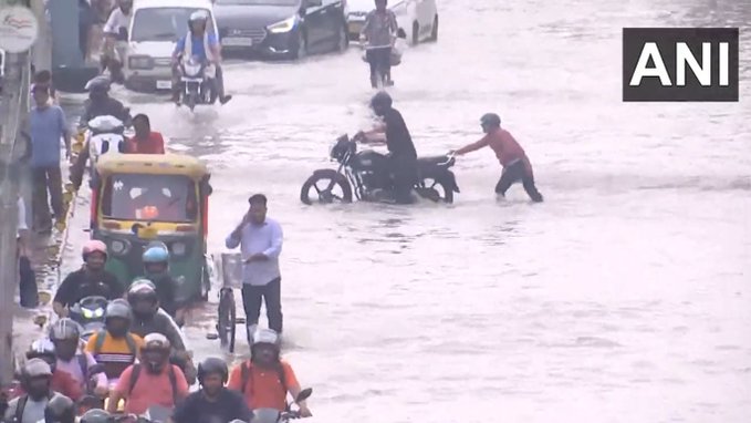 दिल्ली में जलभराव से बड़ा हादसा, 3 बच्चों की डूबने से मौत; बाढ़ के पानी में गए थे नहाने