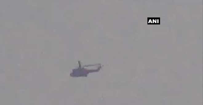 पाकिस्तानी हेलीकॉप्टर ने एलओसी के निकट भरी उड़ान