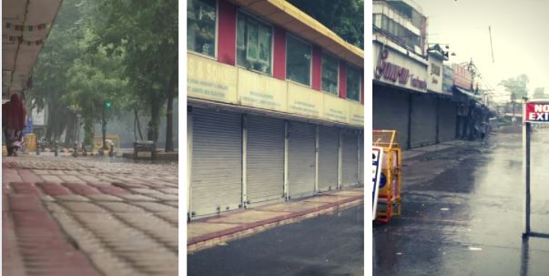 कोरोना की बढ़ती रफ्तार: दिल्ली में जारी है वीकेंड कर्फ्यू, सड़कों पर पसरा सन्नाटा, देखें तस्वीरें